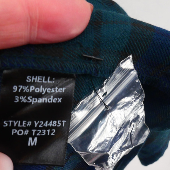 NEW Tuckernuck Women's XL Blackwatch Royal Blue Green Shirt Dress Holiday - Picture 9 of 11